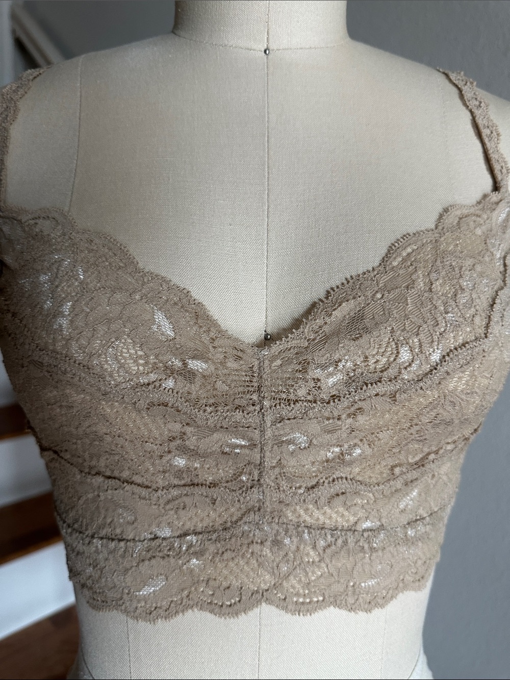 Cosabella Never Say Never Sweetie Soft Bra NUDE (1417) - Picture 6 of 8